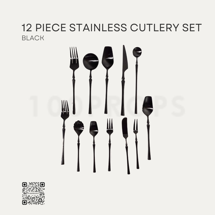 The Victoria Windsor Collection: 12-Piece Stainless Cutlery Set