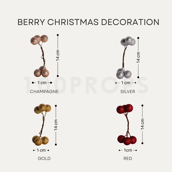 Berry ball decoration