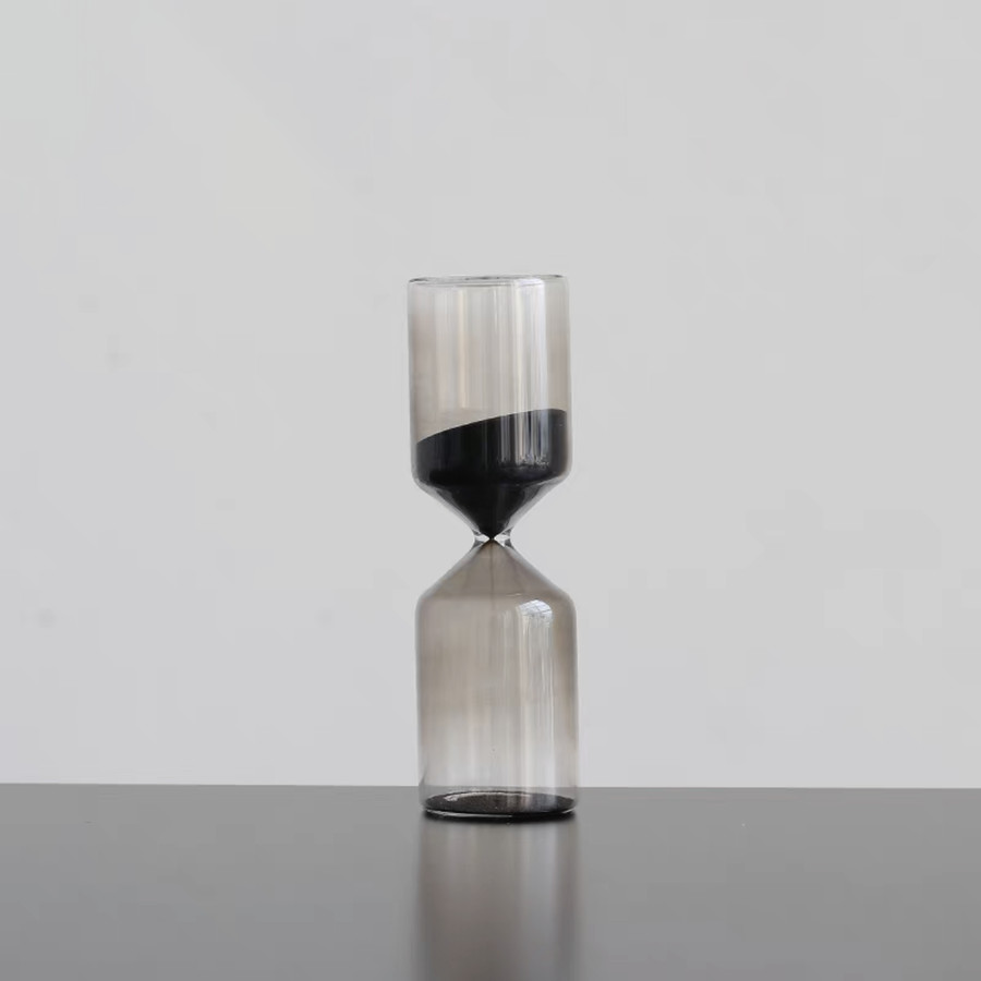 Agna Sand Hourglass | Jam Pasir Kaca Dekorasi Ruangan | Pajangan Meja