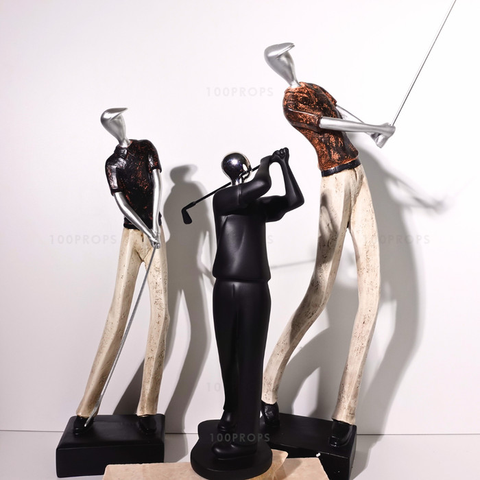 Golf Decor Figurine Table Accessories