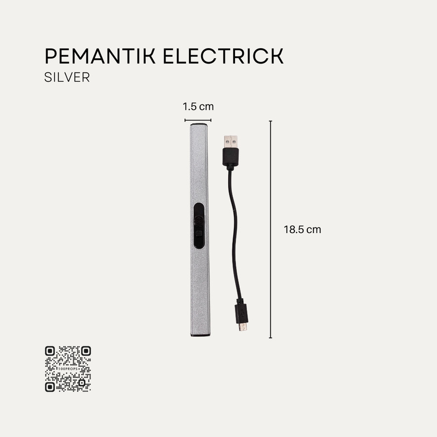 Pemantik Elektrik | Korek Api Listrik Rechargable | Electric Lighter