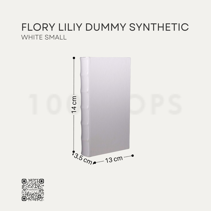 Flory Lily American Wood Dummy Synthetic Leather Storage Book Decor Home Accessories