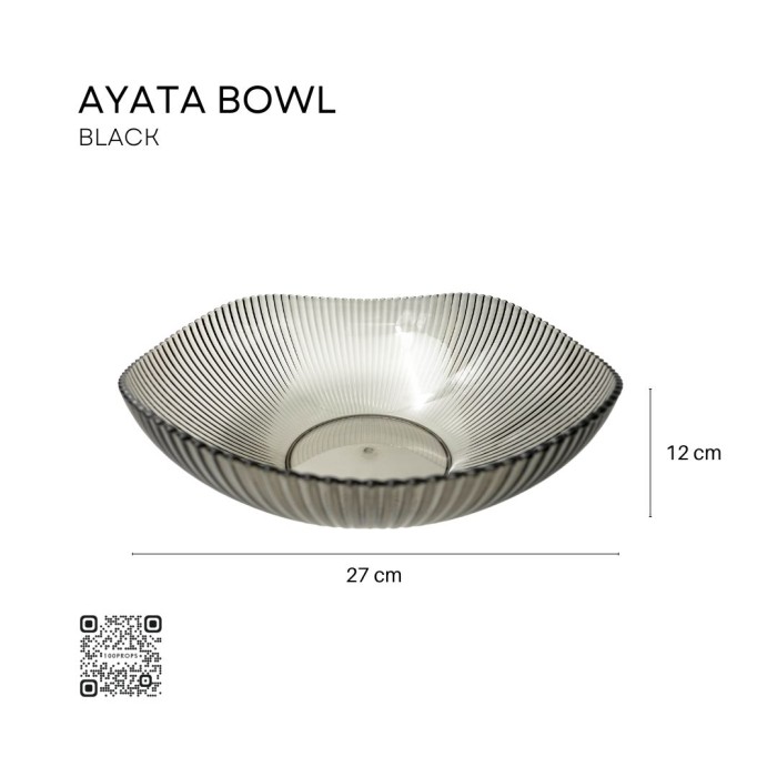 Ayata Bowl - Black