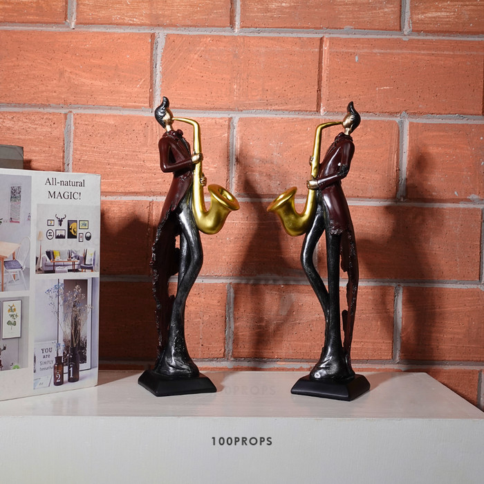 Coleman Saxophone Figurine