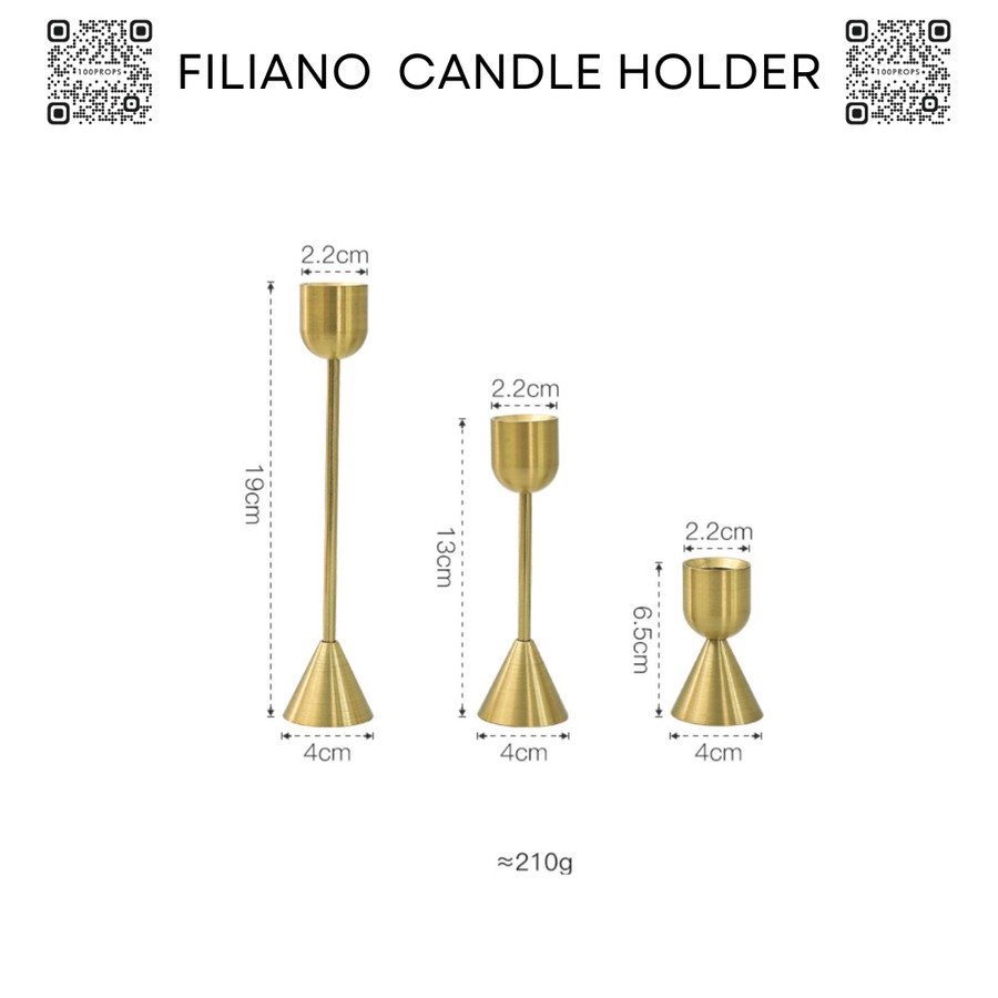 Filiano Candle Holder Set