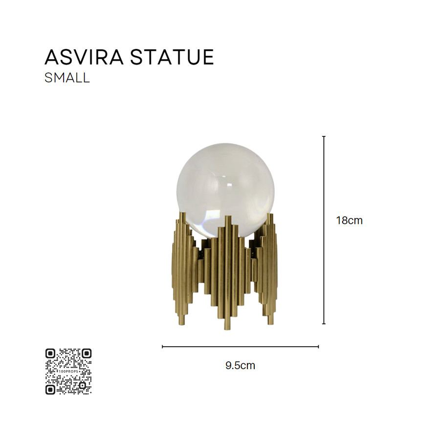 Asvira Statue | Pajangan Bola Krystal