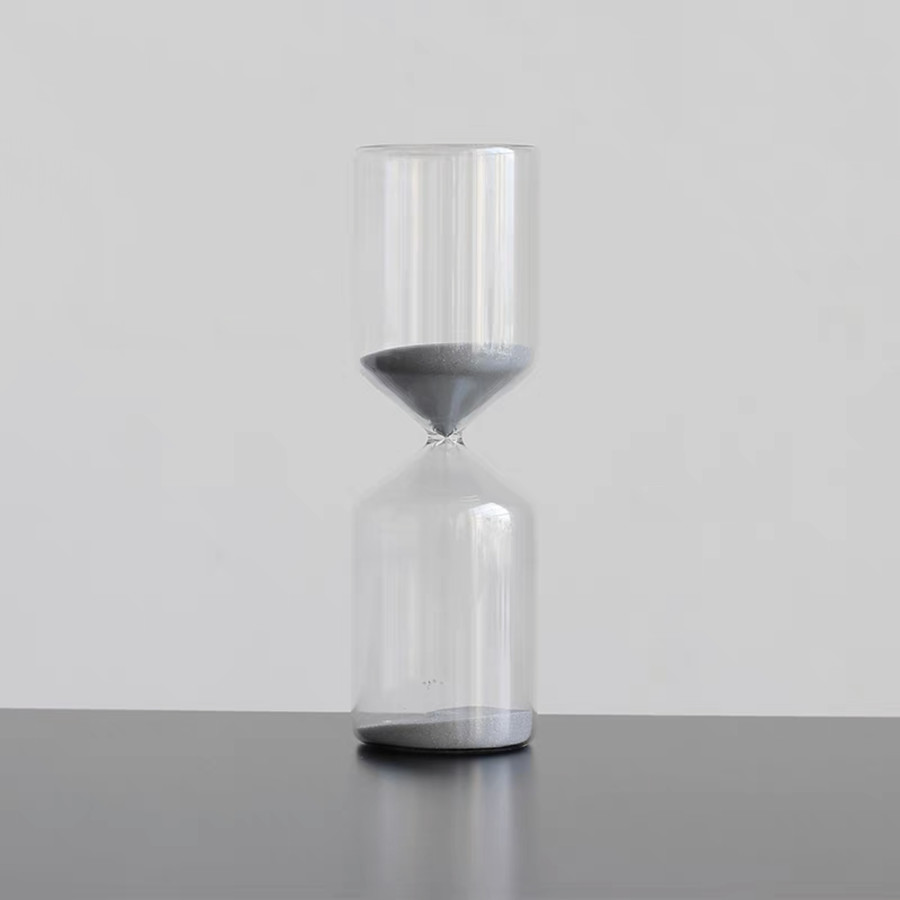 Agna Sand Hourglass | Jam Pasir Kaca Dekorasi Ruangan | Pajangan Meja