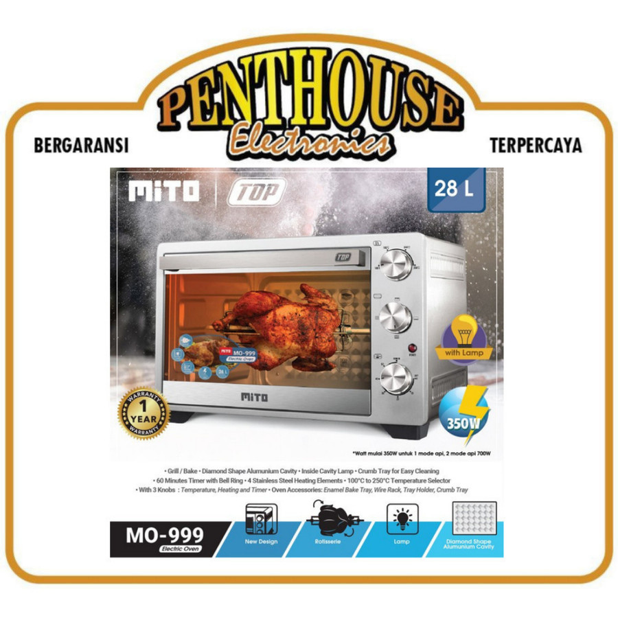 Mito Electric Oven MO 999 | 28L