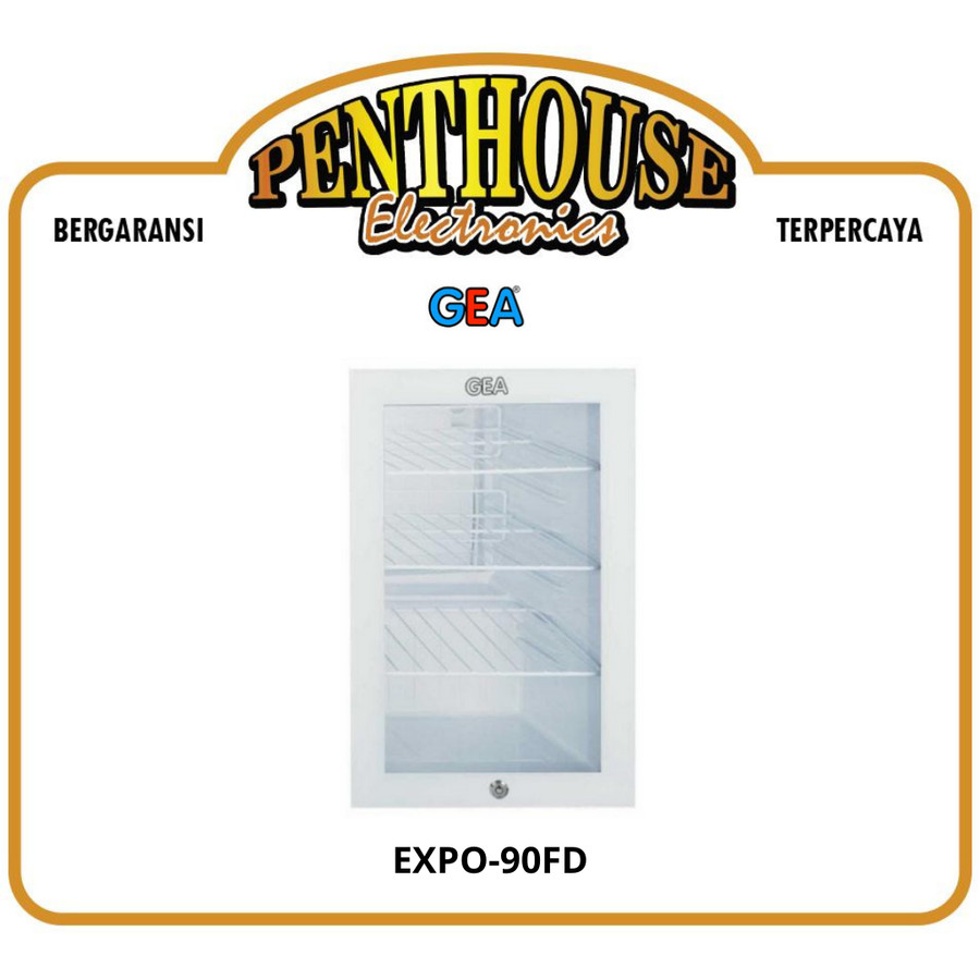 GEA Showcase Display Cooler EXPO-90FD / EXPO 90 FD Kulkas Portable