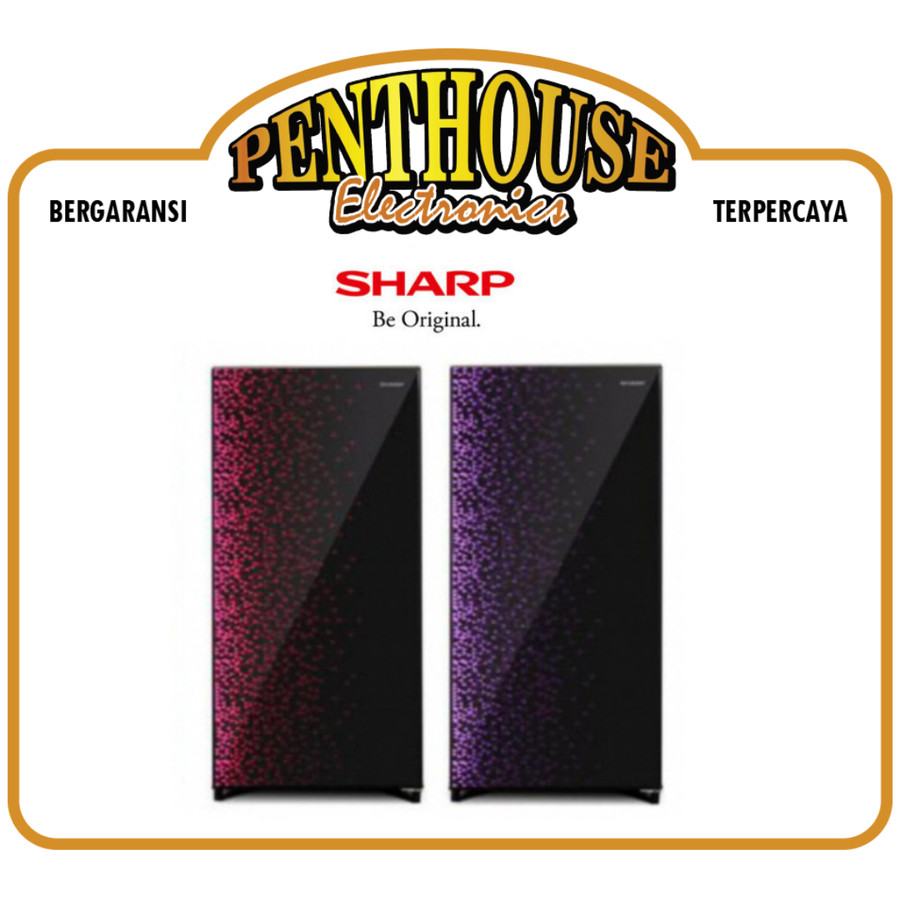 Sharp Kulkas 1 Pintu SJ-X195MG-GB/GR SJX 195 MGGB MGGR