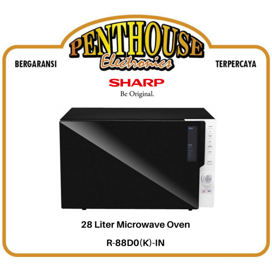 Sharp Microwave Oven 28 Liter R-880D0(K)-IN / R88D0 / R-88DO(K)IN 28L