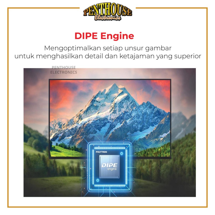Polytron LED Digital TV 24 Inch PLD 24V1853