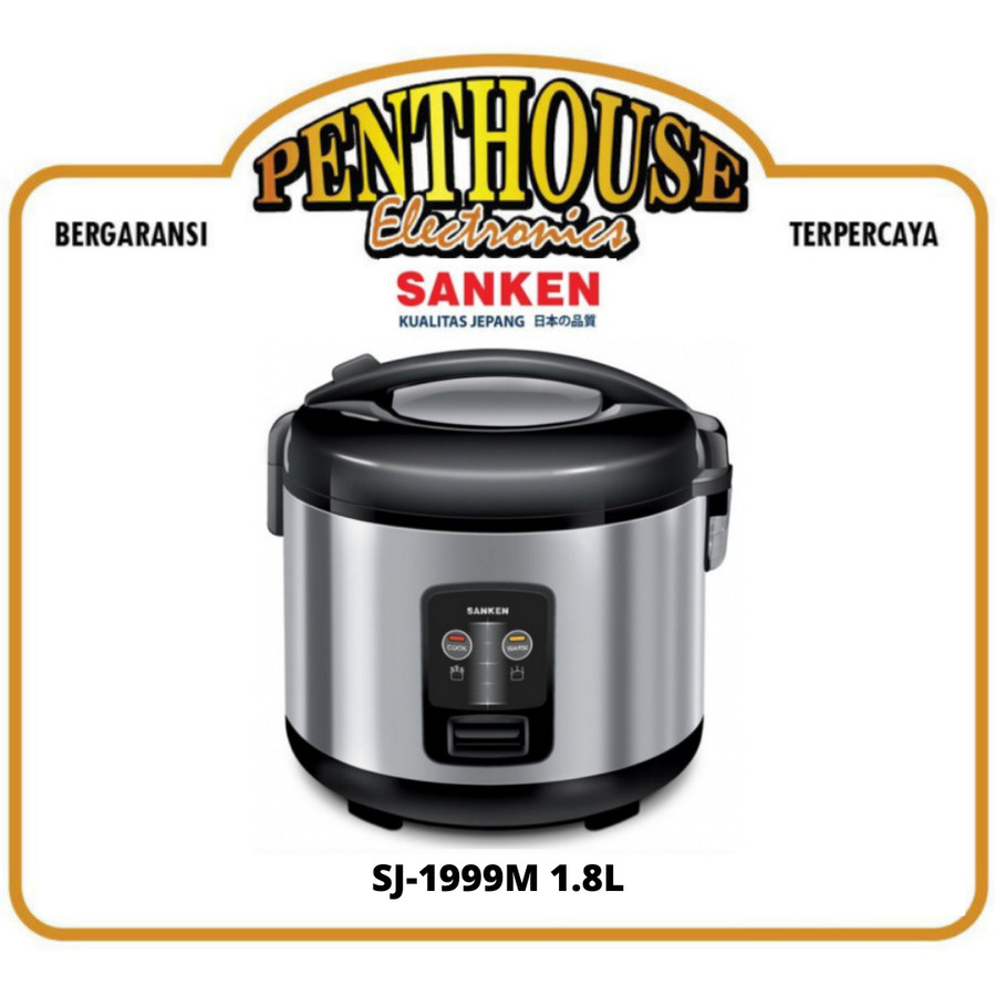 Sanken Magic Com Rice Cooker SJ-1999M / SJ 1999 M / SJ1999 1.8L