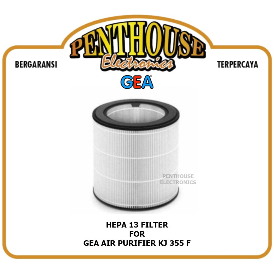 GEA KJ-350F Air Purifier HEPA 13 Replacement Filter KJ350F KJ350