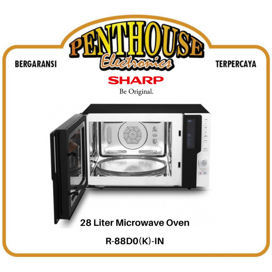 Sharp Microwave Oven 28 Liter R-880D0(K)-IN / R88D0 / R-88DO(K)IN 28L