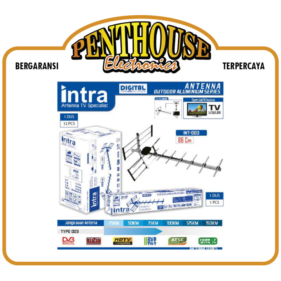 Intra Antena Digital Outdoor INT-003 / Antenna Luar INT003