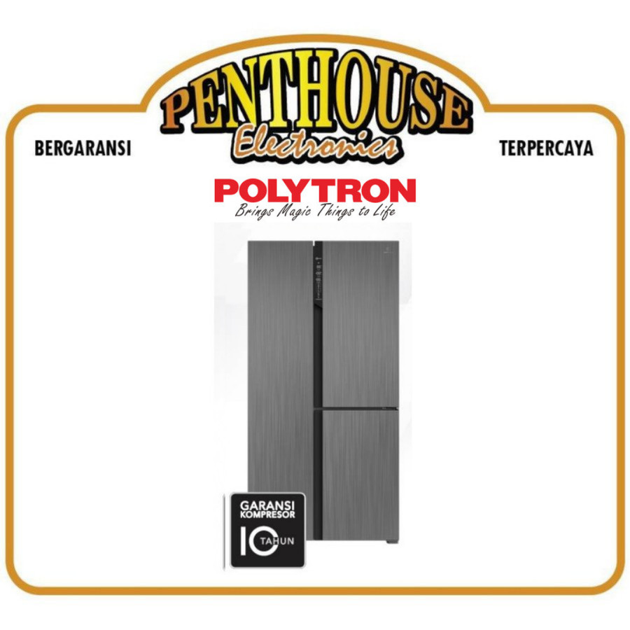 Polytron Kulkas Side By Side PRS-550T / PRS550T 550 T 550L