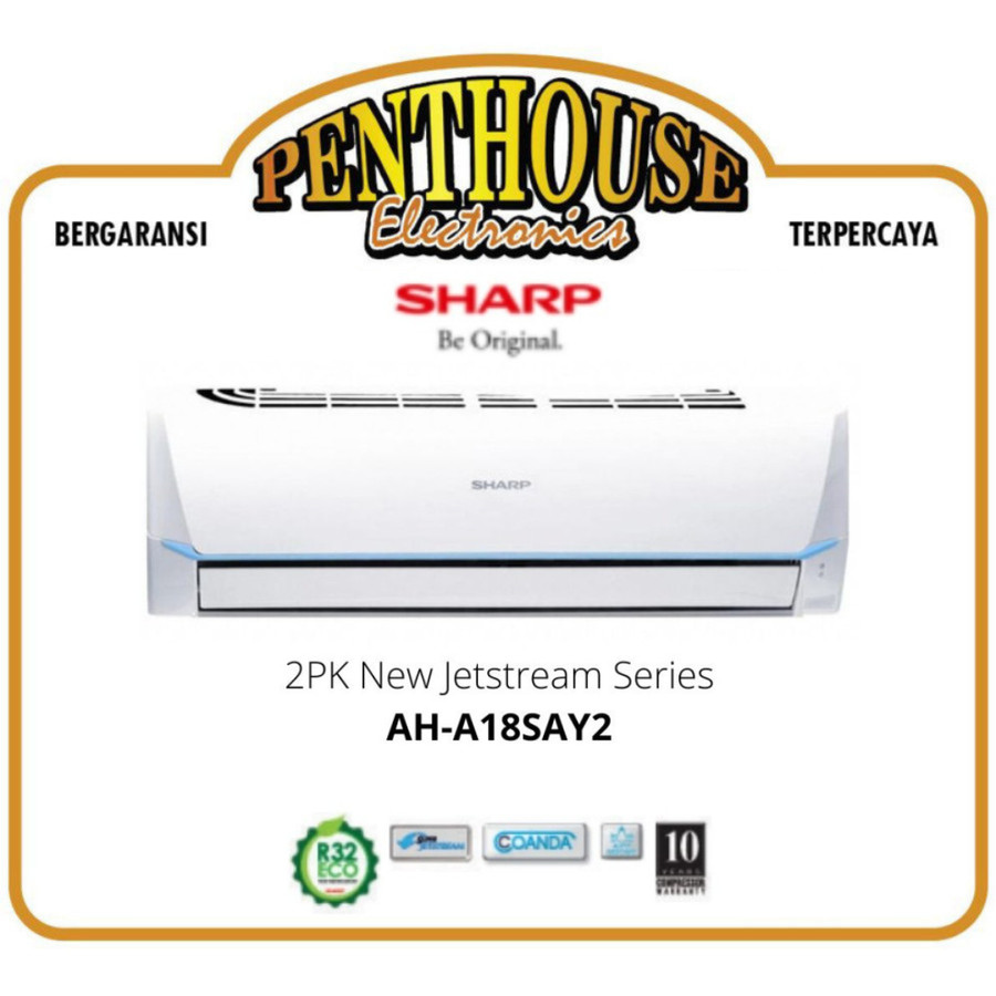 Sharp AC 2PK AHA18SAY2/ 2 PK AHA18SAY2 Thailand New Jetstream Series