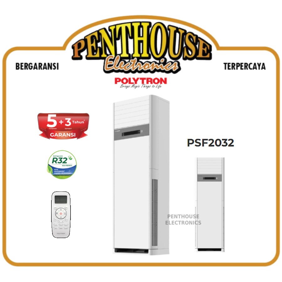 Polytron AC Floor Standing 2PK PSF-2032 / 2 PK PSF 2032