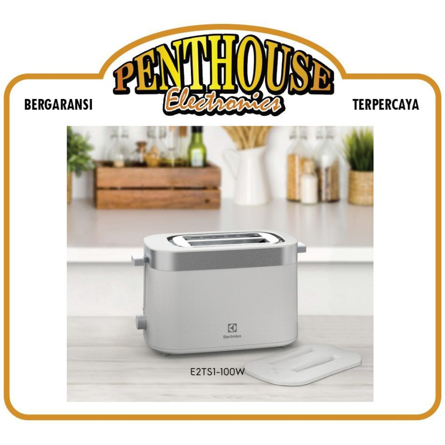 Electrolux Pop Up Toaster / Pemanggang Roti E2TSI-100W / E2TSI100W