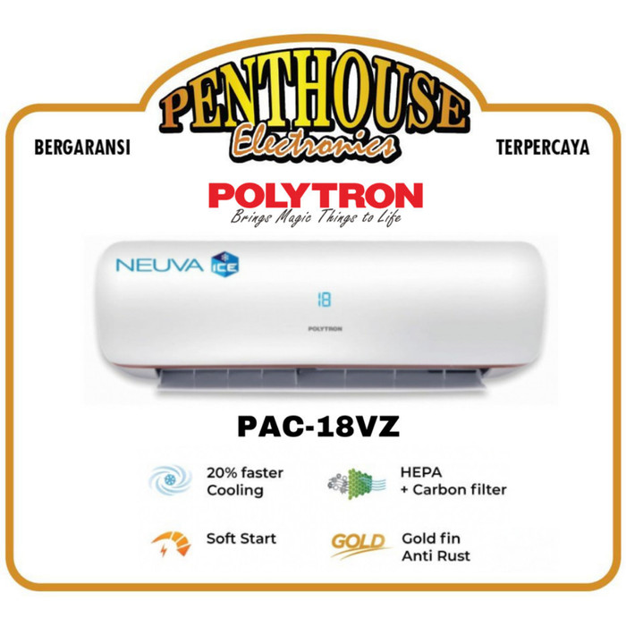 Polytron AC 2PK PAC-18VZ NEUVA ICE / 2 PK PAC18VZ / 18 VZ