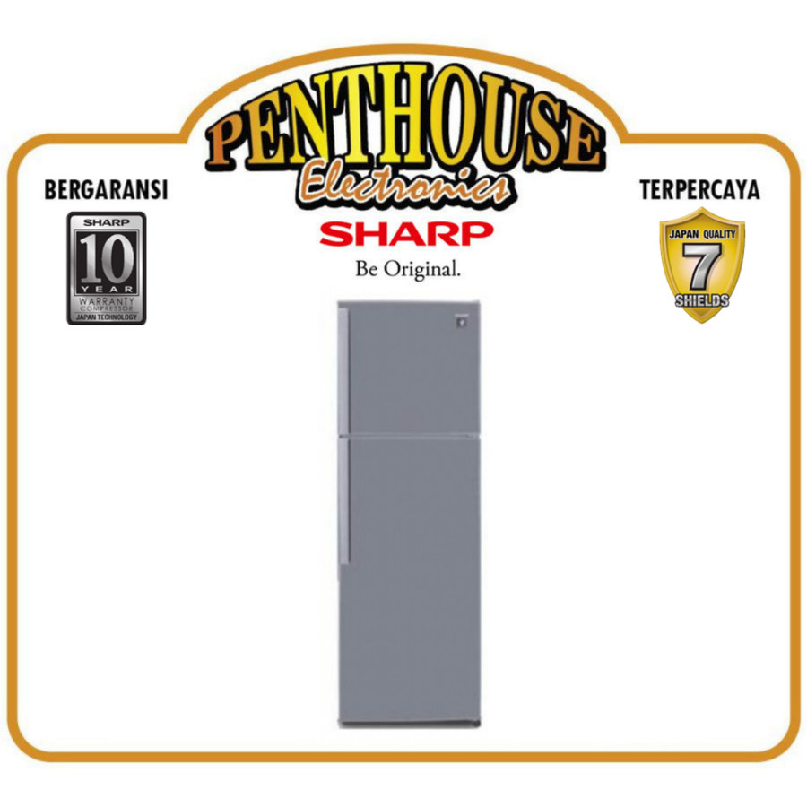 Sharp Kulkas 2 Pintu SJ-450GP-SD / SJ450GPSD / SJ450GP
