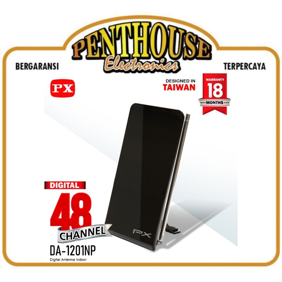 PX Antena TV Indoor Digital Analog DA-1201NP / DA1201NP / DA 1201NP