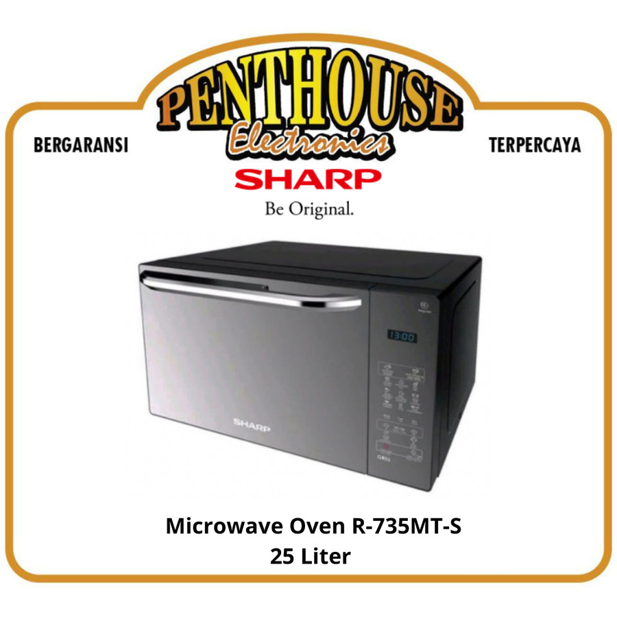 Sharp Microwave Grill Oven R 735 MT (S) / R735MTS / R 735MT Silver