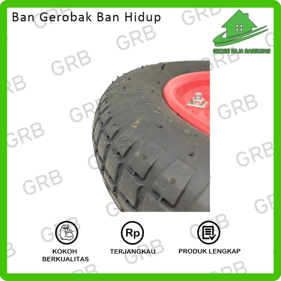 BAN GEROBAK ANGKONG POMPA / BAN MATI / BAN PU MDL ARTCO