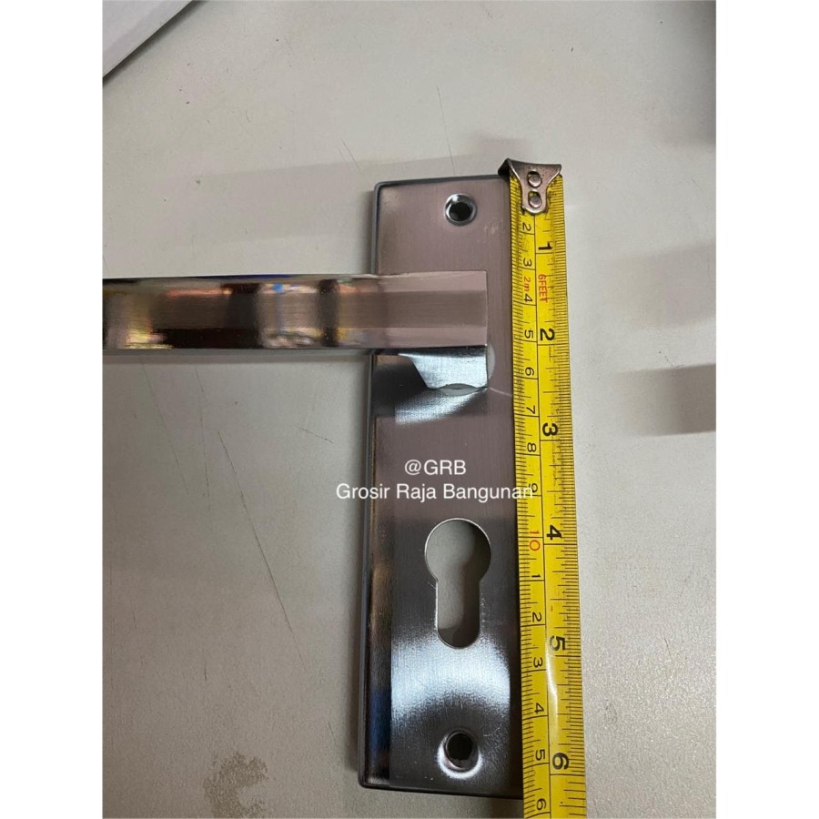 Handle pintu babet Chrome Gagang pintu Set