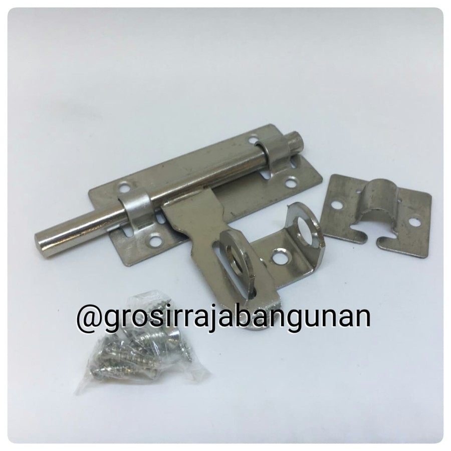 GRENDEL STAINLES OVERVAL / GRENDEL GEMBOK 4" 6" 8"