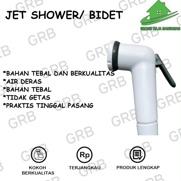 Jet Shower / Bidet Shower / Kran Shower cebok Toilet mdl Toto