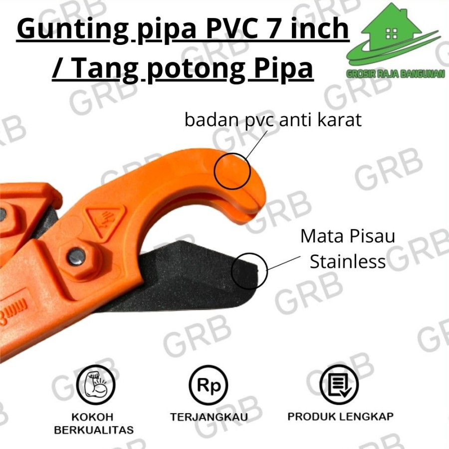 Gunting Pipa PVC Besar Kecil Camel GRB Pipe Cutter