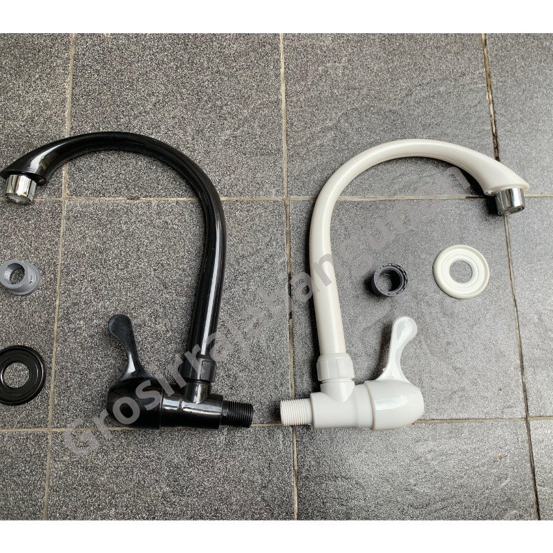Kran Angsa Model Angsa / Dapur Cuci Piring 1/2 Inch / Wastafel/ Keran Air Model Jempol Mewah