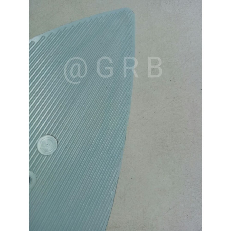 ROSKAM LANCIP PVC GARIS PUTIH GROSIR SENDOK SEMEN PLASTIK MOTIF GARIS