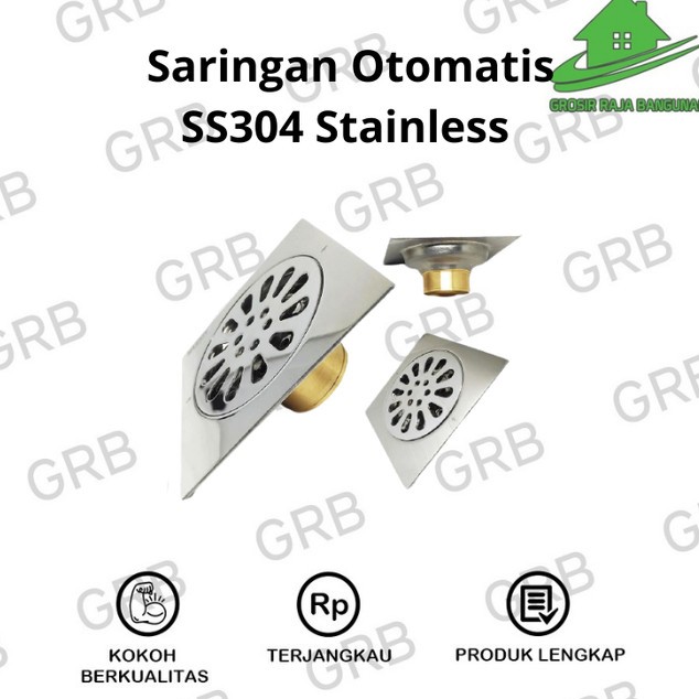 Saringan Got Floor Drain Stainless steel SS304 Tebal Grosir