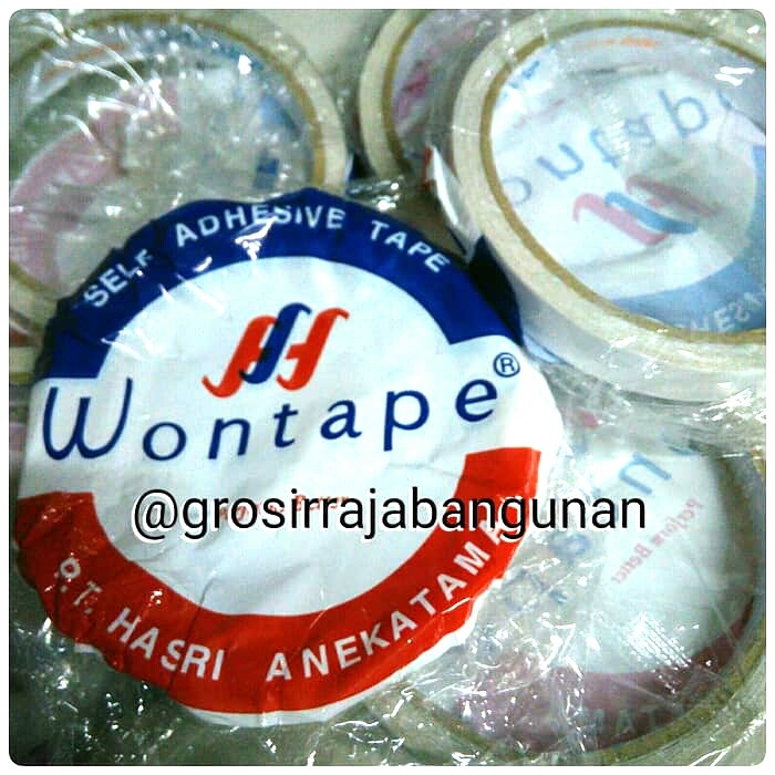 DOUBLE TAPE 1/2" PANJANG 10 YARD