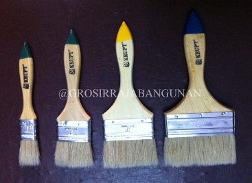 Kuas cat 2 INCH 633 gagang kayu 2" mdl eterna LUSINAN