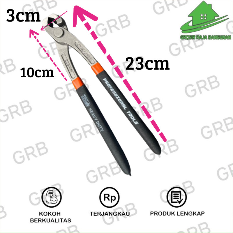 TANG GEGEP KAKATUA CATUT CAMEL TANG KAKATUA 9 INCH TANG KAKAK TUA TEBAL HD