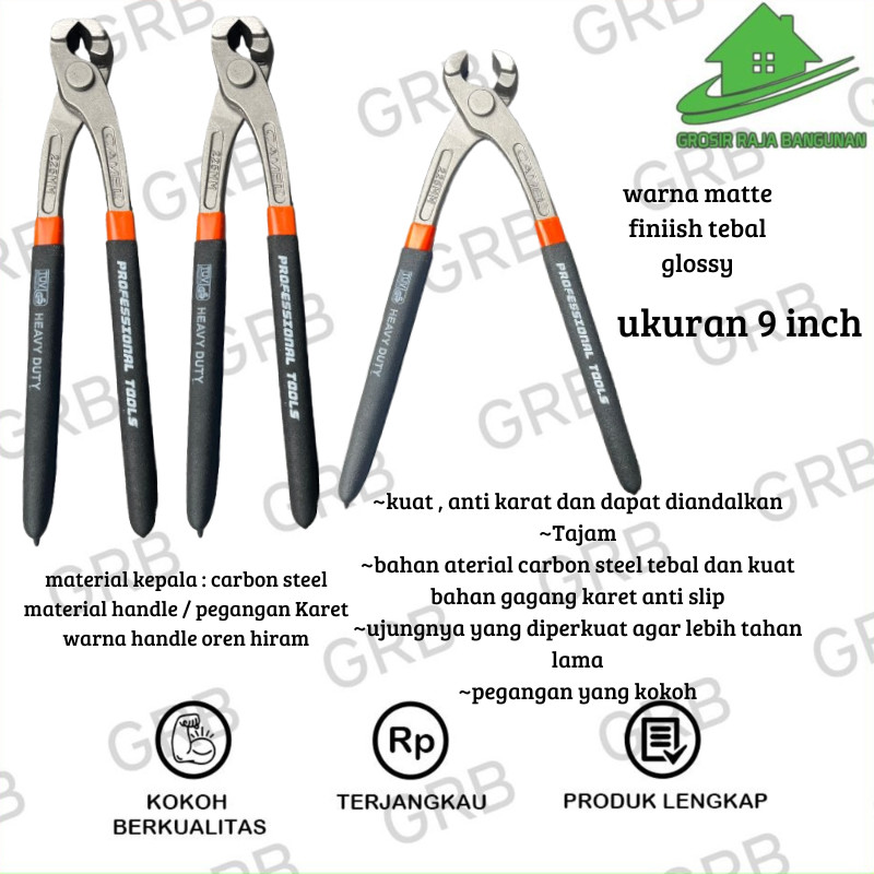 TANG GEGEP KAKATUA CATUT CAMEL TANG KAKATUA 9 INCH TANG KAKAK TUA TEBAL HD