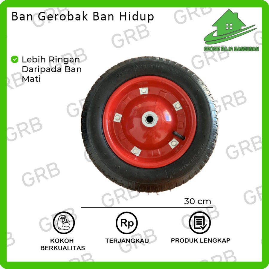 BAN GEROBAK ANGKONG POMPA / BAN MATI / BAN PU MDL ARTCO