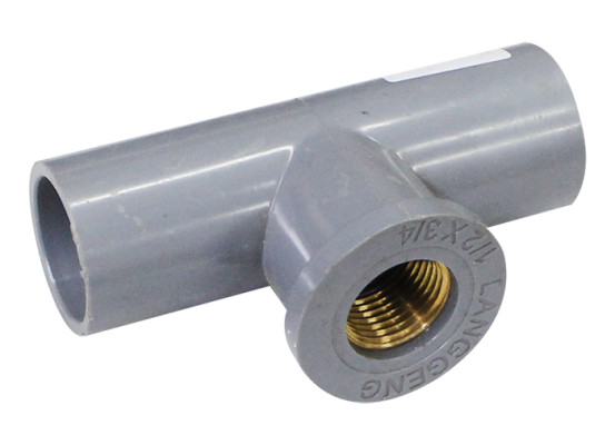 Tee PVC Kuningan 1/2 3/4 Faucet Tee Kuningan Langgeng bukan Rucika SDD