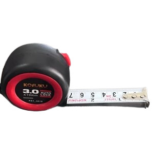 Meteran ABS Anti Pecah AutoStop Otomatis Lock 3m 5m 7,5m - 5m