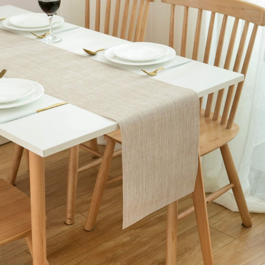 Table runner polos linen industrial 180 225 270