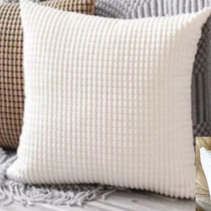 Sarung Bantal Kursi Sofa Polos Nude Pastel 40x40 45x45 50x50 cm