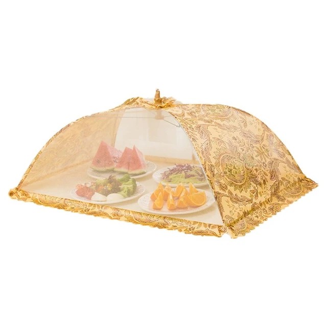 Tudung saji lipat besar shabby chic model payung