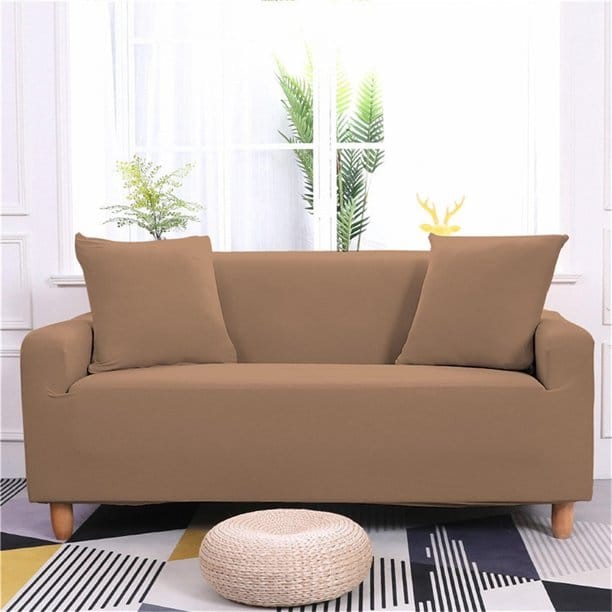 Sarung sofa polos cover elastis 1 seater 2 seater 3 seater 4 seater