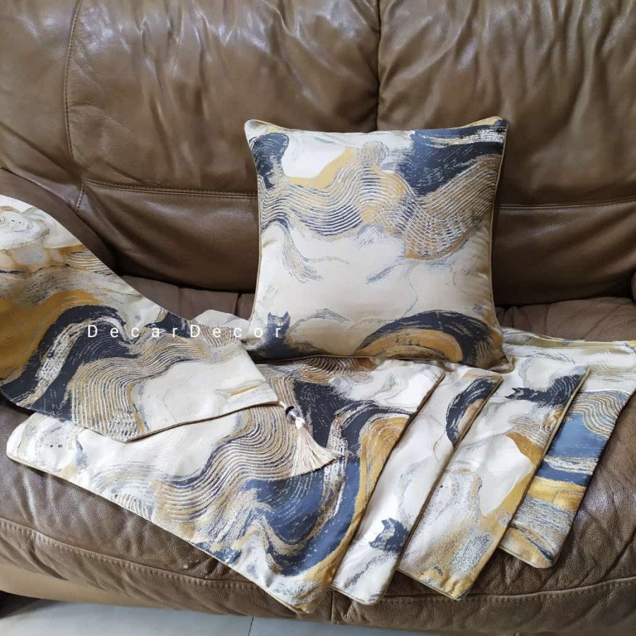 Sarung bantal sofa set mewah 45x45 50x50 cm