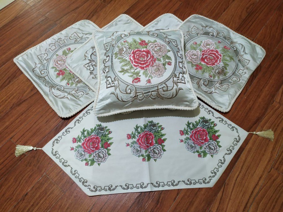 Sarung Bantal kursi sofa set Belgian Shabby sarung bantal