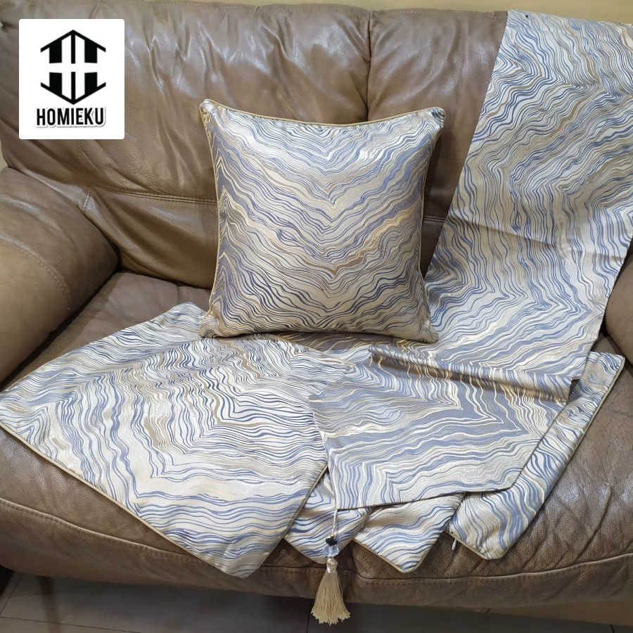 Sarung bantal sofa set mewah 45x45 50x50 cm